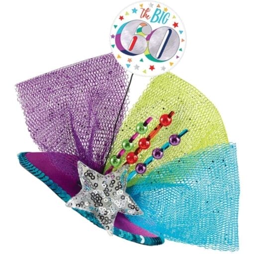 The Big 60Th Hat Couture Clip On