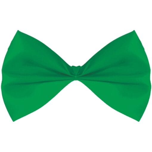 Green Bow Tie W/Elastic