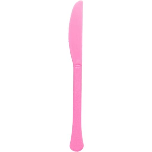 Bright Pink Premium Knives 20Ct