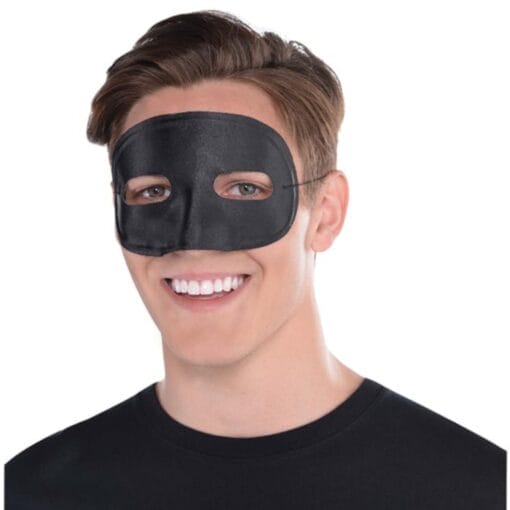 Black Domino Eye Mask