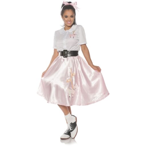 Sock Hop W/Pink Skirt Costume
