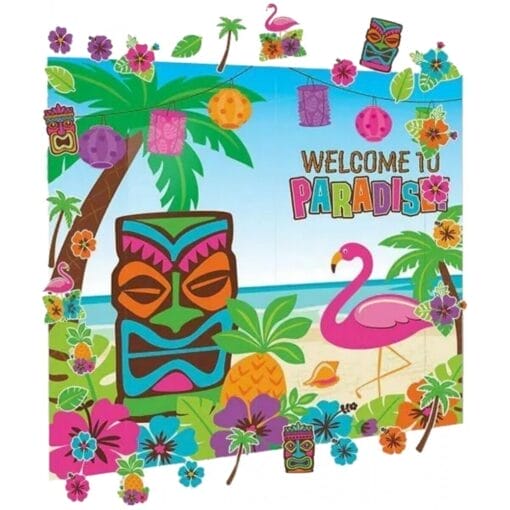 Luau Wall Decorating Kit