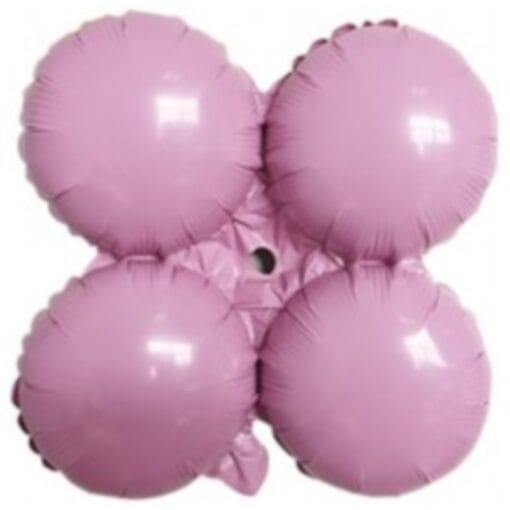 17&Quot; Quad Baby Pink Balloon