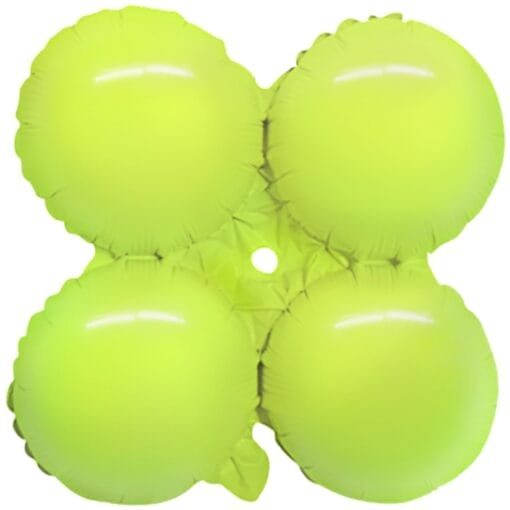 17&Quot; Quad Macaron Lime Balloon