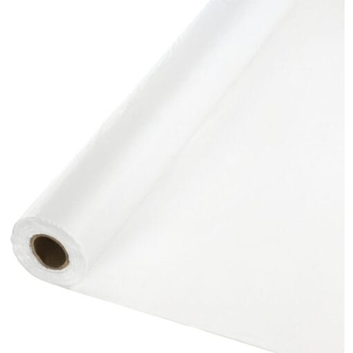 White Table Cover Roll 40&Quot;X100'