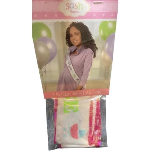 Mom To Be Fabric Sash 65&Quot;