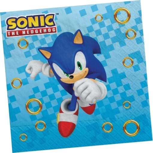 Sonic Napkins Lunch 16Ct