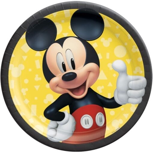 Mickey Mouse Forever Plates 9&Quot; 8Ct