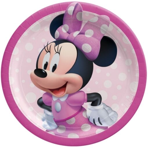 Minnie Mouse Forever Plates 9&Quot; 8Ct