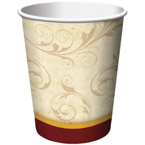 Floral Inspiration Cups Hot/Cold 9Oz 8Ct