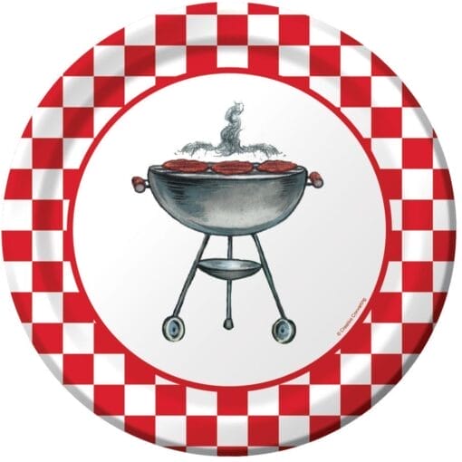 Grillin' Classic Plates 9&Quot; 8Ct