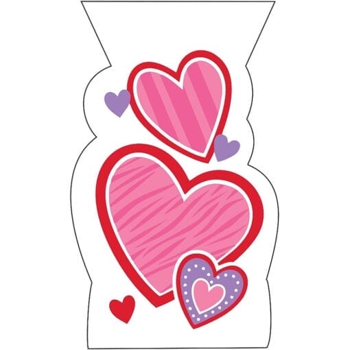 Cello Bags Multi Hearts Shaped