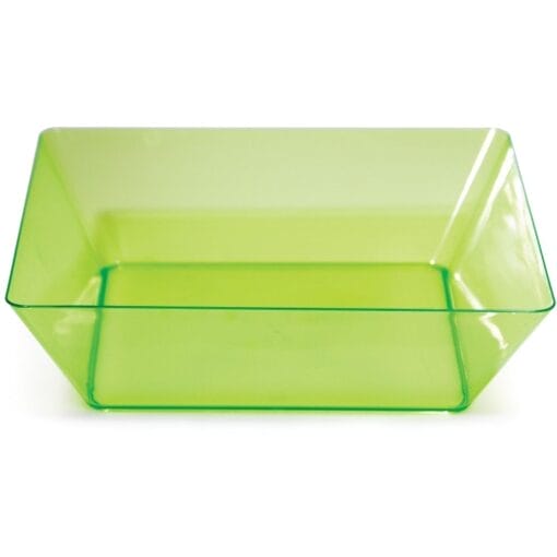 Translucent Green Bowl Pl Sqr 11&Quot;