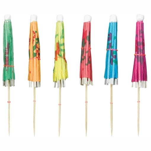 Cocktail Umbrella Picks 4&Quot; 120Ct