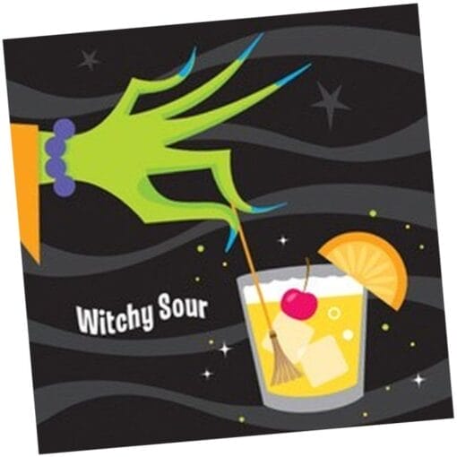 Halloween Drinks Napkins Beverage 36Ct