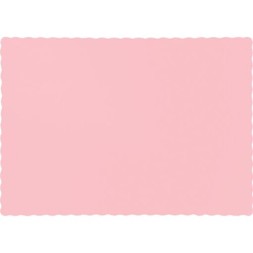 Classic Pink Placemat Paper 50Ct