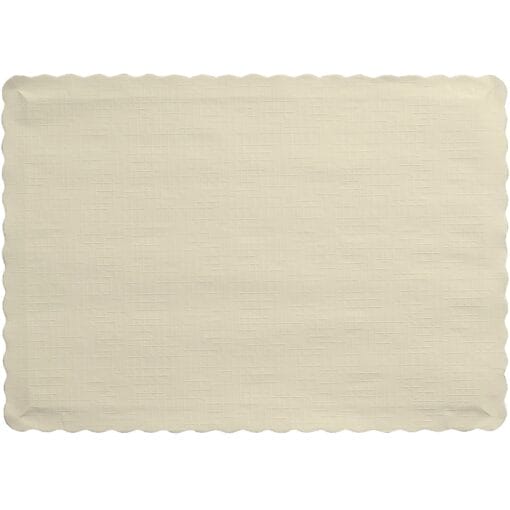 Ivory Placemat Paper 50Ct