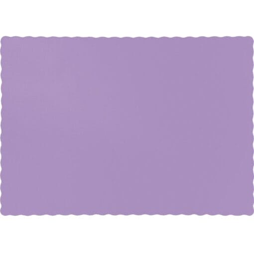 Lavender Placemat Paper 50Ct