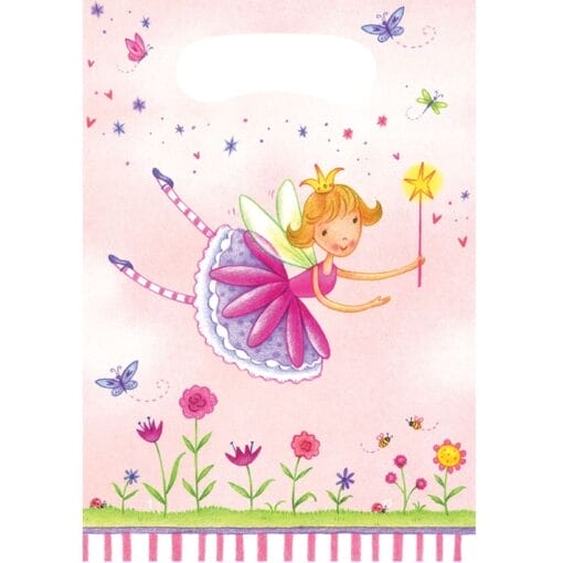 Garden Fairy Loot Bag 8Ct