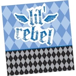 First Rebel Tablecover Prnt Brdr 54x108