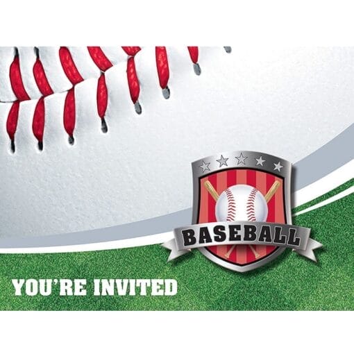 Baseball Invites Gtfl Dc 8Ct