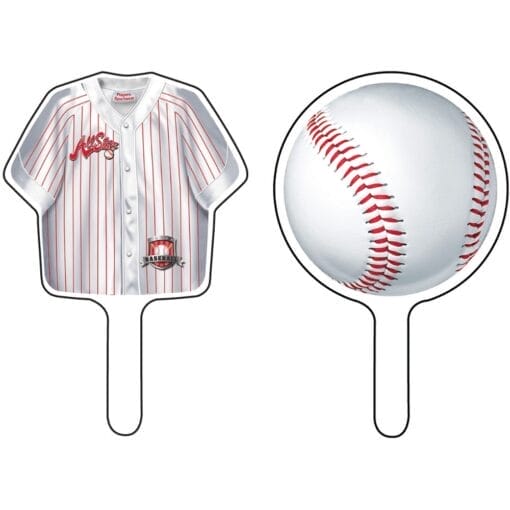 Baseball Cupcake Picks 12Ct