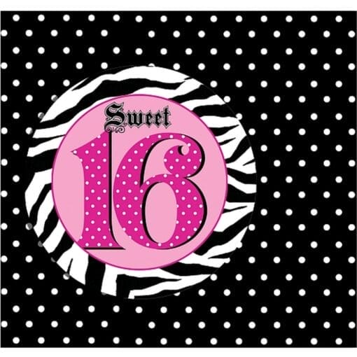 Sweet 16 Super Stylsh Invites 8Ct