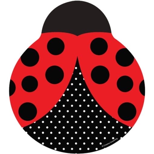 Ladybug Fancy Paper Plate Shaped 9&Quot; 8Ct