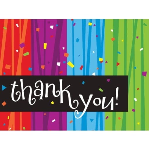 Milestone Celebration Thank You Note 8Ct