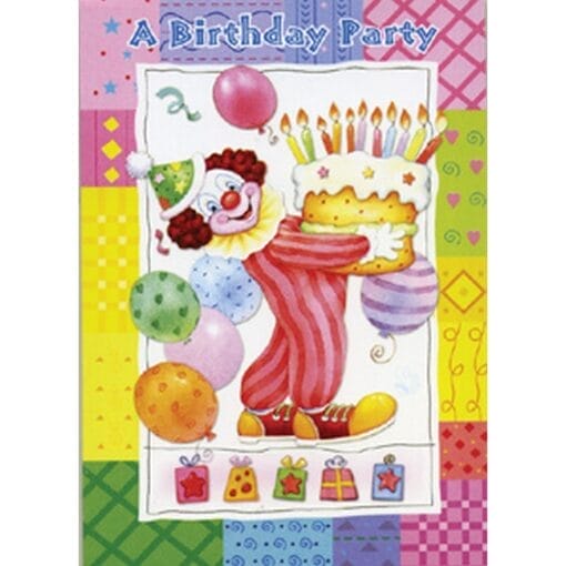 Birthday Invitations 8Ct