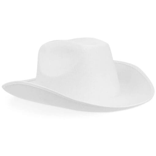 Cowboy Hat, Adult White One Size