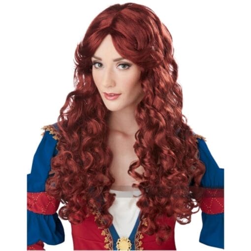 Renaissance Auburn Long Adult Wig