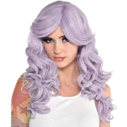 Dusty Lavender Adult Wig