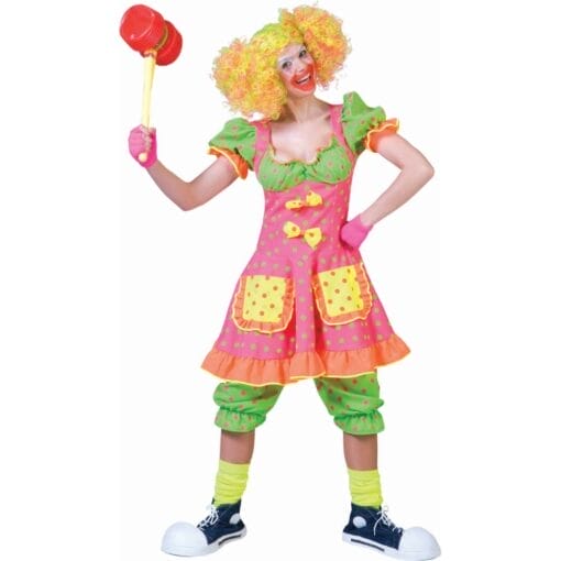 Pokey Dot Clown Adult Costume