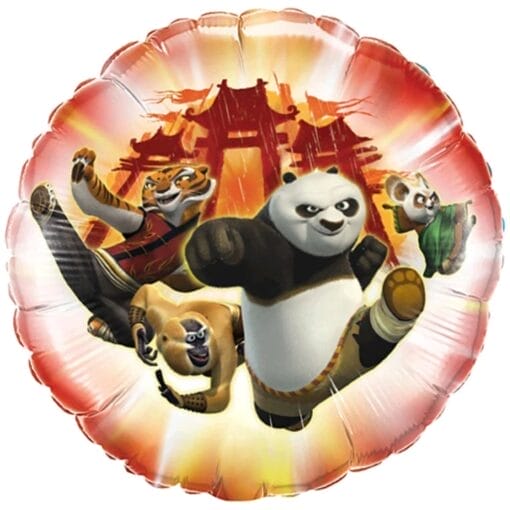 18&Quot; Rnd Kung Fu Panda 2 Balloon