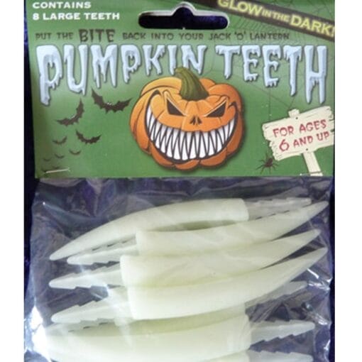 Pumpkin Teeth Glow Large