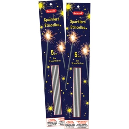 Sparklers, 12&Quot; 5Pk