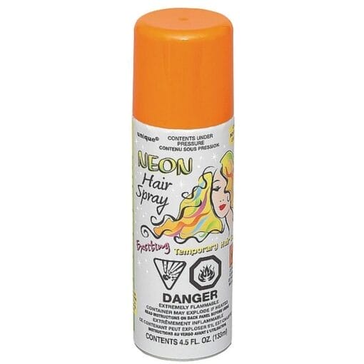 Orange Neon Temporary Hair Spray 4.5Oz