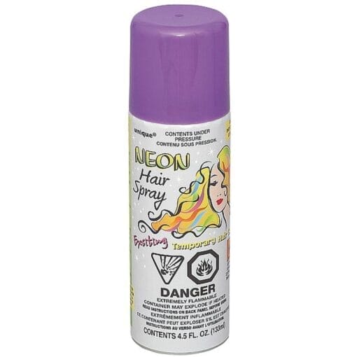 Purple Neon Temporary Hair Spray 4.5Oz