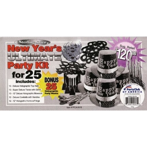 Ny Ultimate Kit Black/Silver 25P