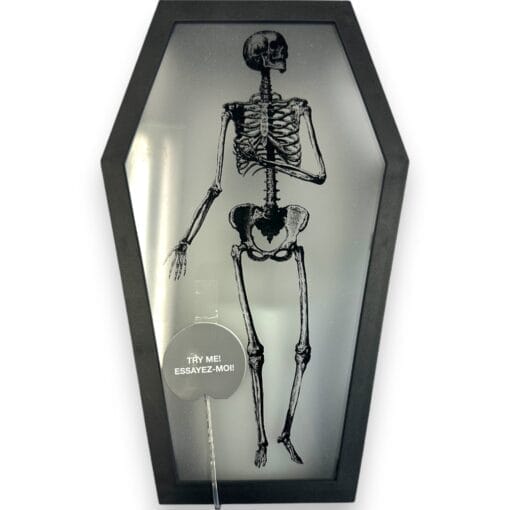 Lighted Skeleton Coffin