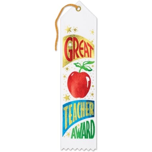 Great Teacher Award Ribbon