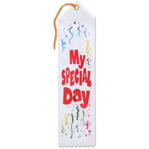 My Special Day Award Ribbon