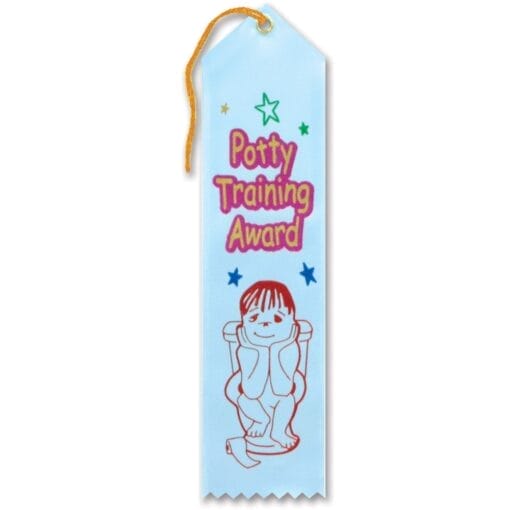 Potty Training Award Ribbon 2&Quot; X 8&Quot;