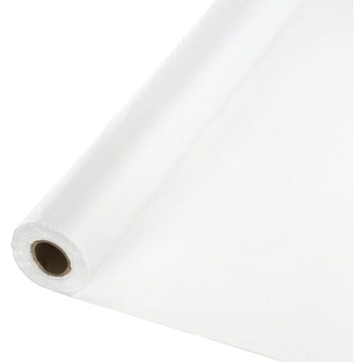 White Tablecover Roll 40&Quot;X100'