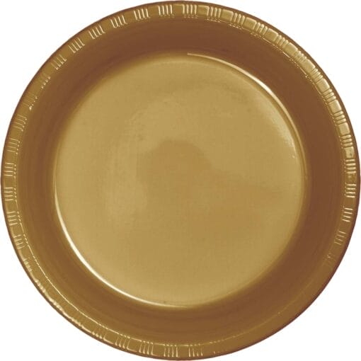 G Gold Plate Plastic, 10&Quot; 20Ct