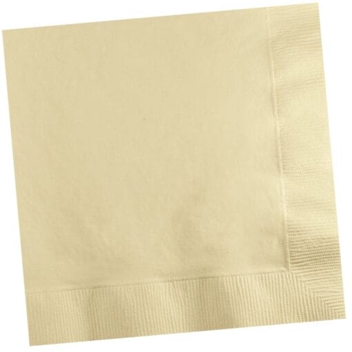 Ivory Napkin Beverage 50Ct