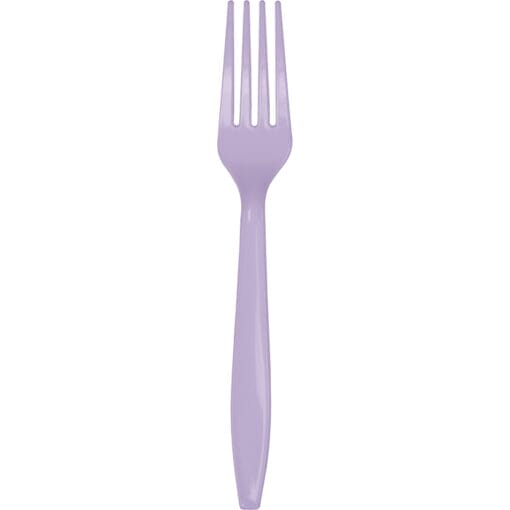 Lavender Cutlery Forks 24Ct