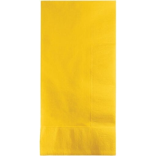 Sb Yellow Napkin, Dinner 1/8 Fl 50Ct