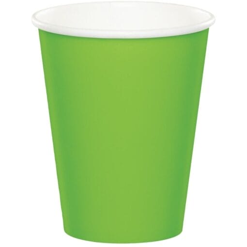 Fresh Lime Cups Paper 9Oz 24Ct